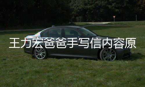 爸手币写信李靓蕾怀原文孕逼要数亿台内容宏爸婚称王力