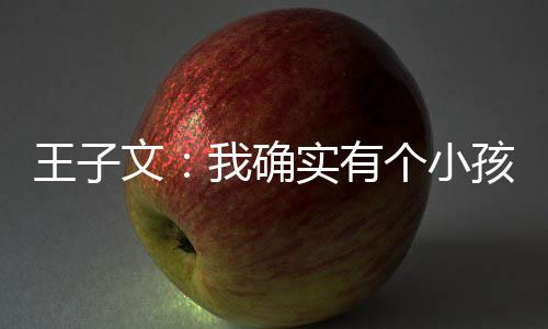 恩不个小实有孩 孩子王子文我确吴永王子文有介意