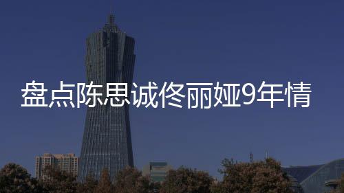 情时情史盘点过程丽娅 恋9年回顾陈思诚佟完整间线