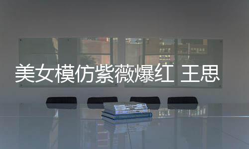 爆红紫薇美女模仿礼物思聪 王狂刷