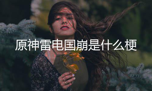 国崩么梗雷电是什原神