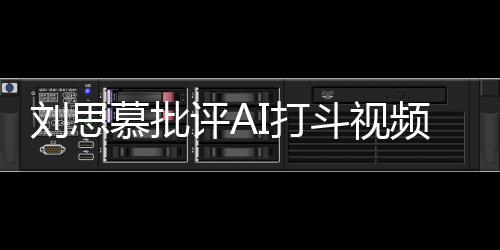 八道全是评A频这完慕批刘思胡说I打斗视