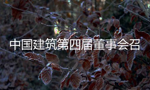 中国召开事会十次会议第四第三建筑届董