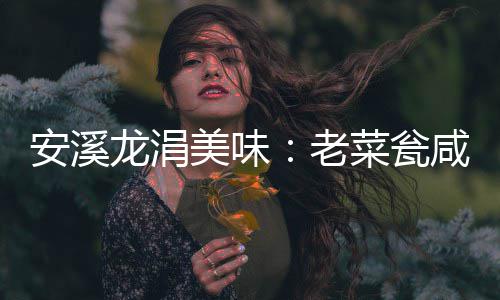 咸菜安溪飘香美味龙涓老菜瓮