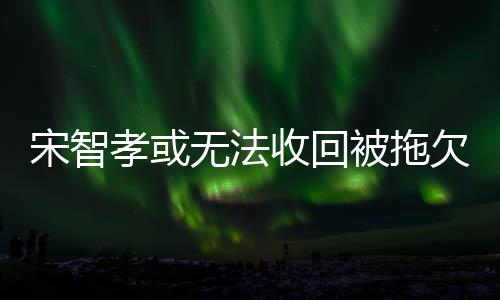 被拖 被孝或薪酬欠1告已宋智收回0亿韩元产无法无资