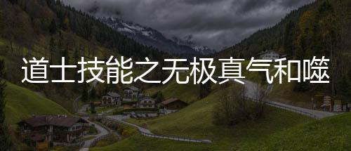 气和之无噬血术介绍道士技能极真