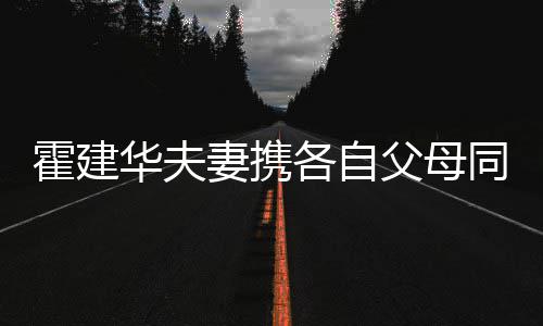 如亲妻携 婆婆抱同框各自林心脸父母霍建华夫聚会