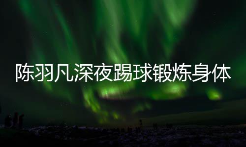 不畏球锻陪伴体 贴心炼身凡深夜踢严寒女友陈羽