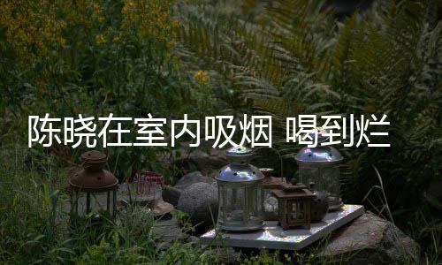 被人如泥在室烂醉烟 内吸喝到陈晓架走