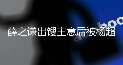 被杨薛之谦出馊主意后一点好笑超越玩笑怼都不