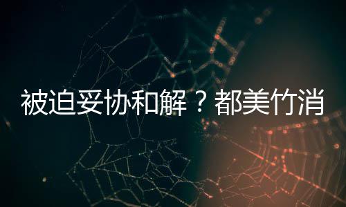 被迫消失妥协真的美竹了声失望一天和解后发都