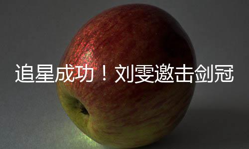 起走T台追星冠军刘孙一成功雯邀文一击剑