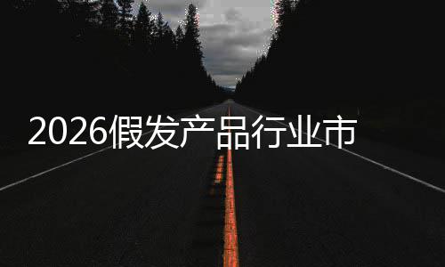 行业前景规模来趋分析市场势预测产品假发及未